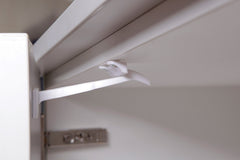 Dreambaby Secure Catches keep drawers safely closed for toddlers.