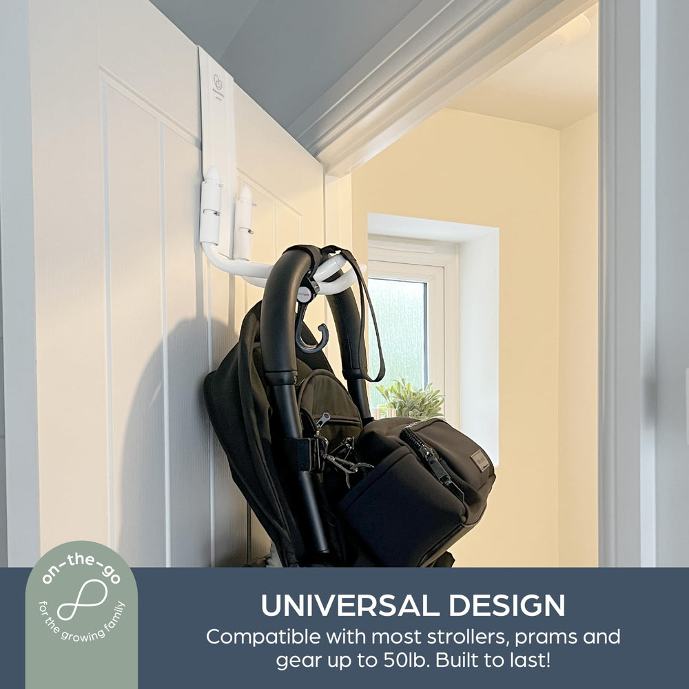 Dreambaby StrollAway tool-free installation and easy relocation