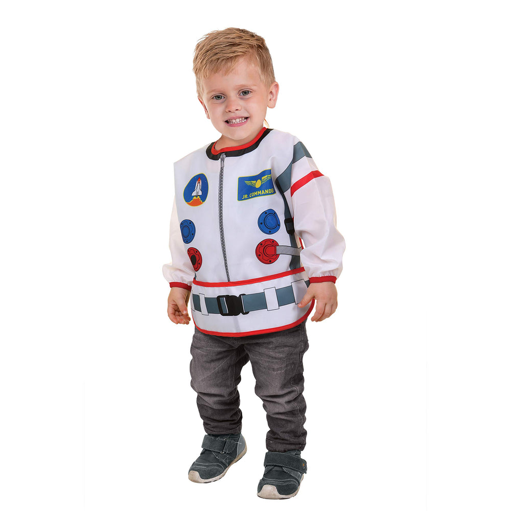 Dreambaby Zookeeper bib sleeves protect clothing during feeding and play