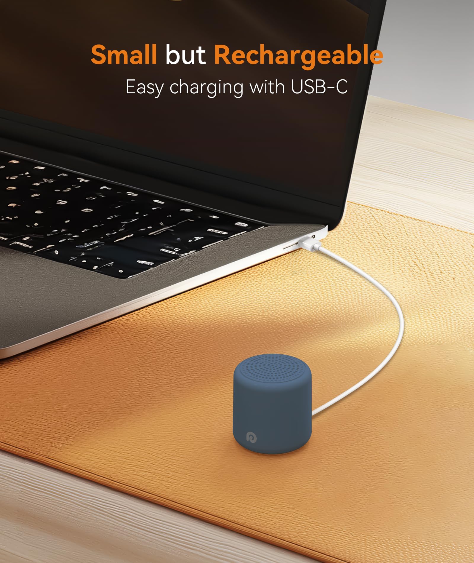 Dreamegg Pocket Sleep 1 USB-C charging supports charging while in use.