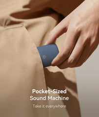 Dreamegg Pocket Sleep 1 volume control 0-32 for customized sound levels.