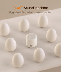 Dreamegg Pocket Sleep shows a 1000mAh battery for extended use.