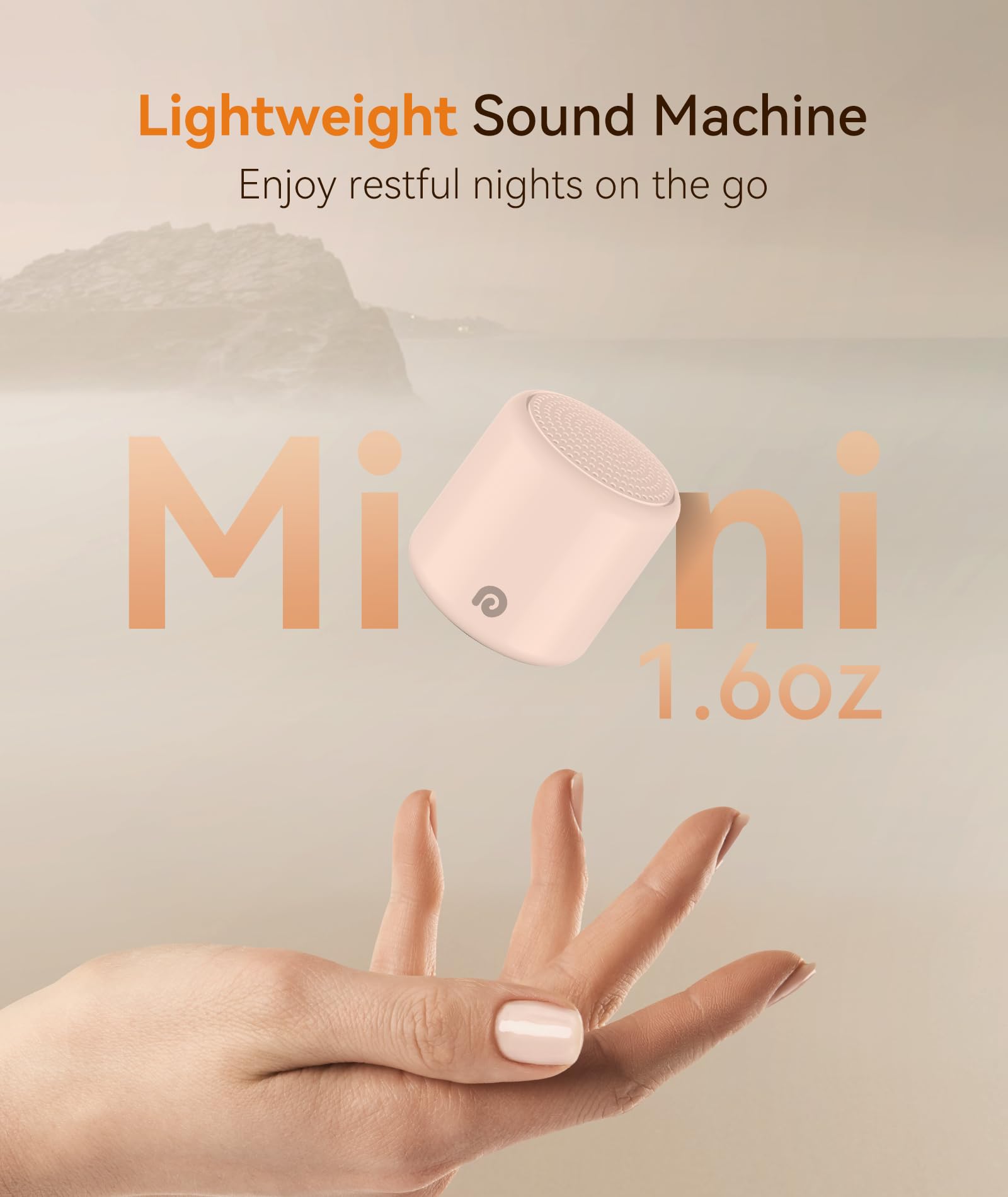Dreamegg Travel 16 sounds display to customize sleep ambience