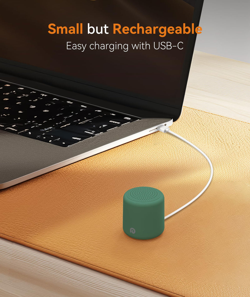 Dreamegg travel white noise machine pine USB-C charging on the go