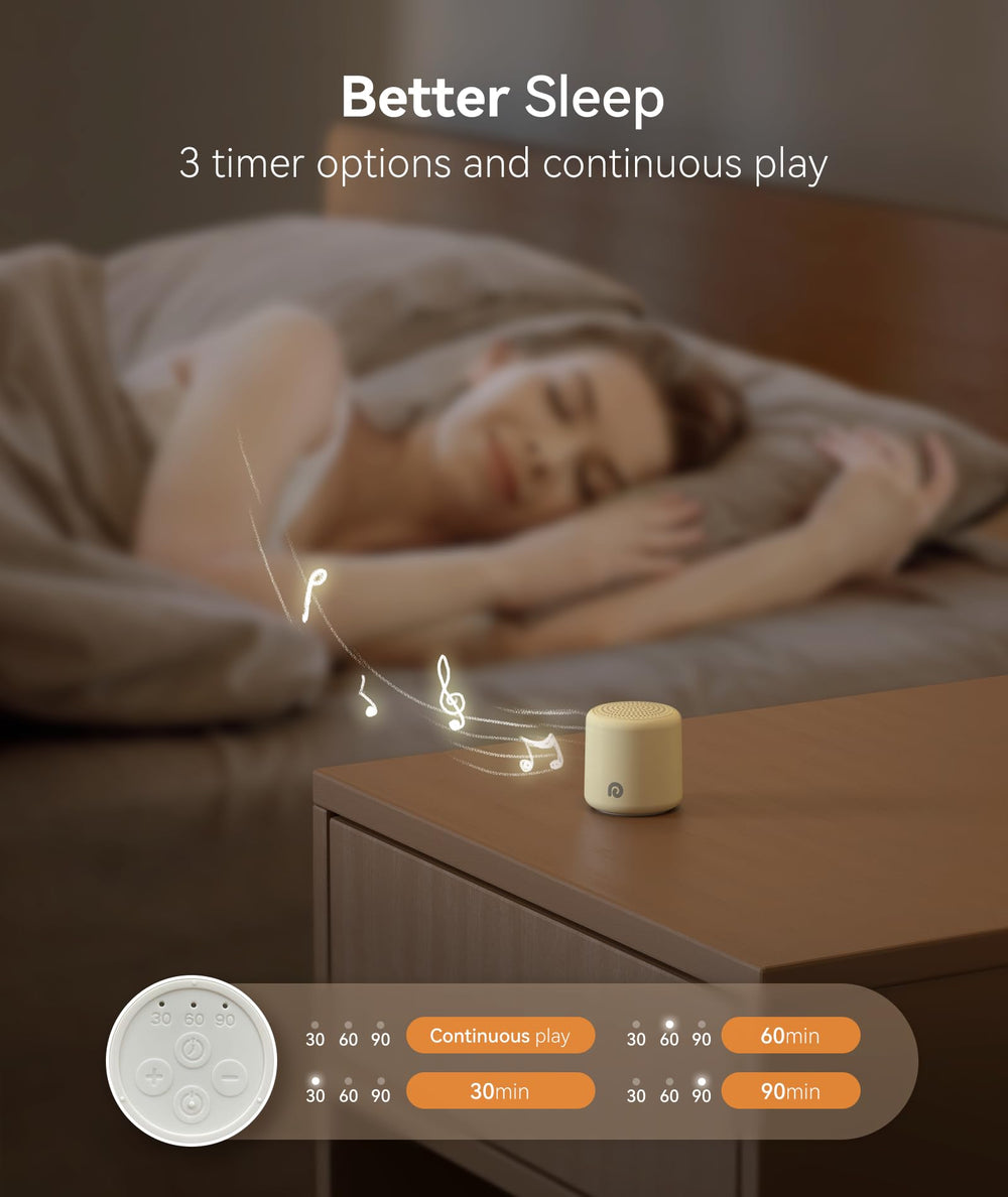 Dreamegg compact sleep gadget with USB-C charging for on-the-go use.