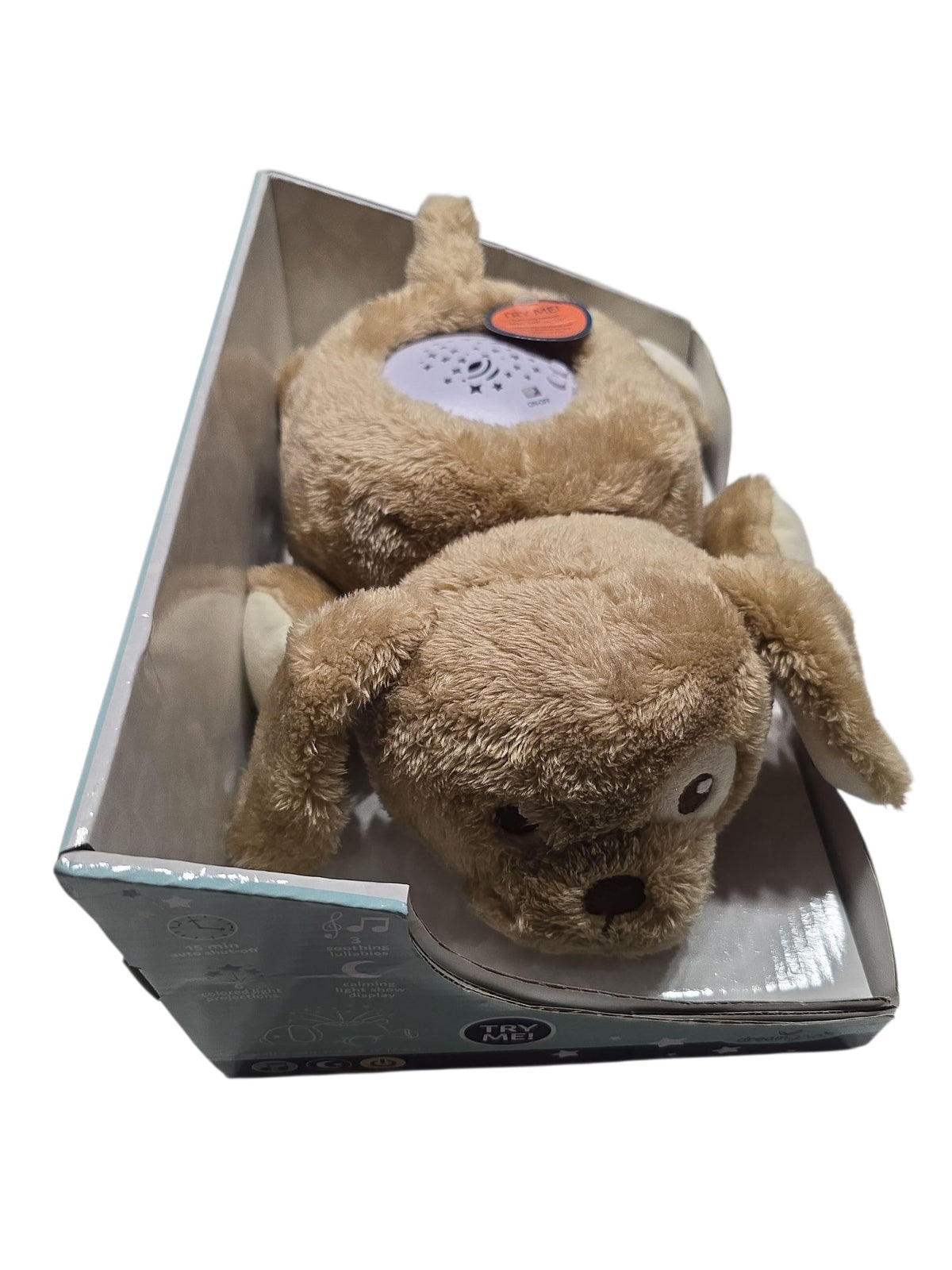 Dreamgro Lullaby Dreams plush bear night light glows softly for bedtime
