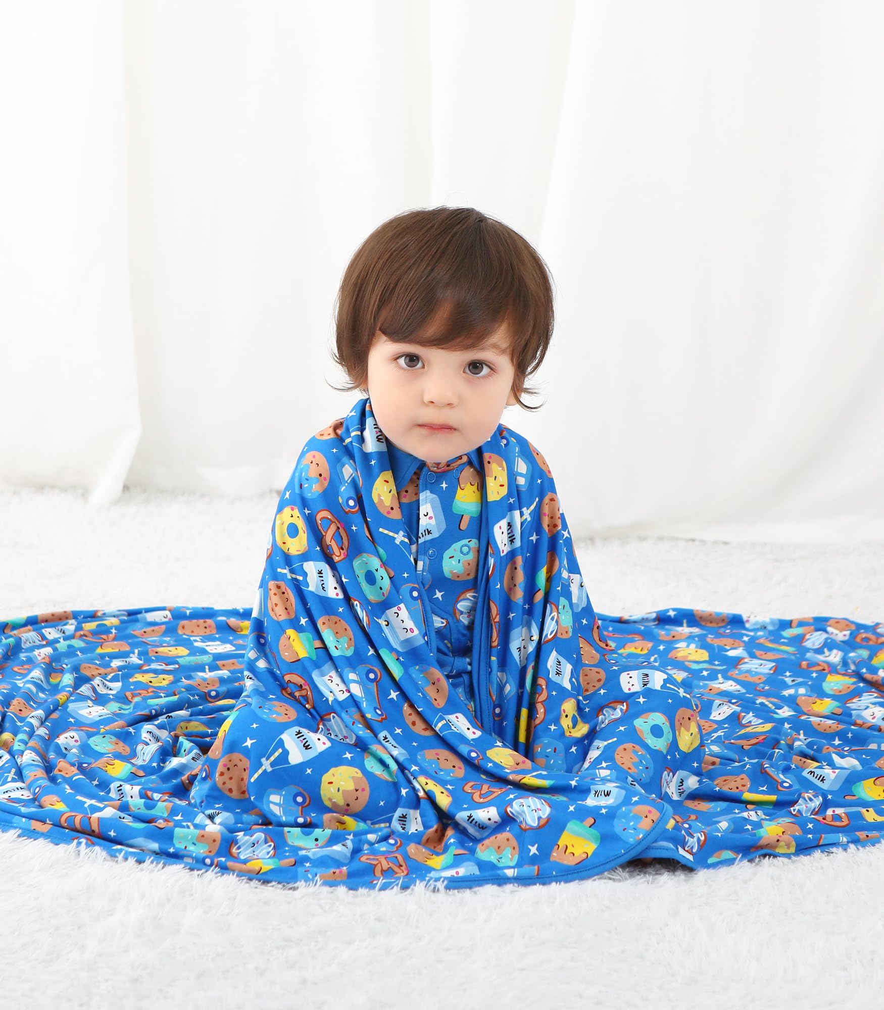 DREAMHALO 50x50 size blanket grows with baby from newborn to toddler