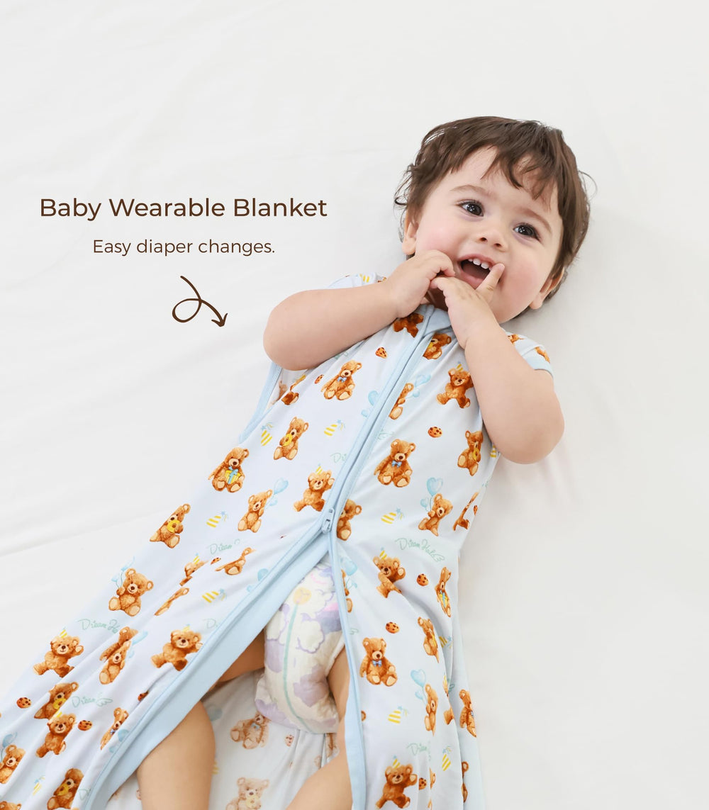 DREAMHALO sleep sack is machine washable for quick daily cleaning