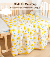 DreamHalo reversible design showing two looks for versatile nursery days