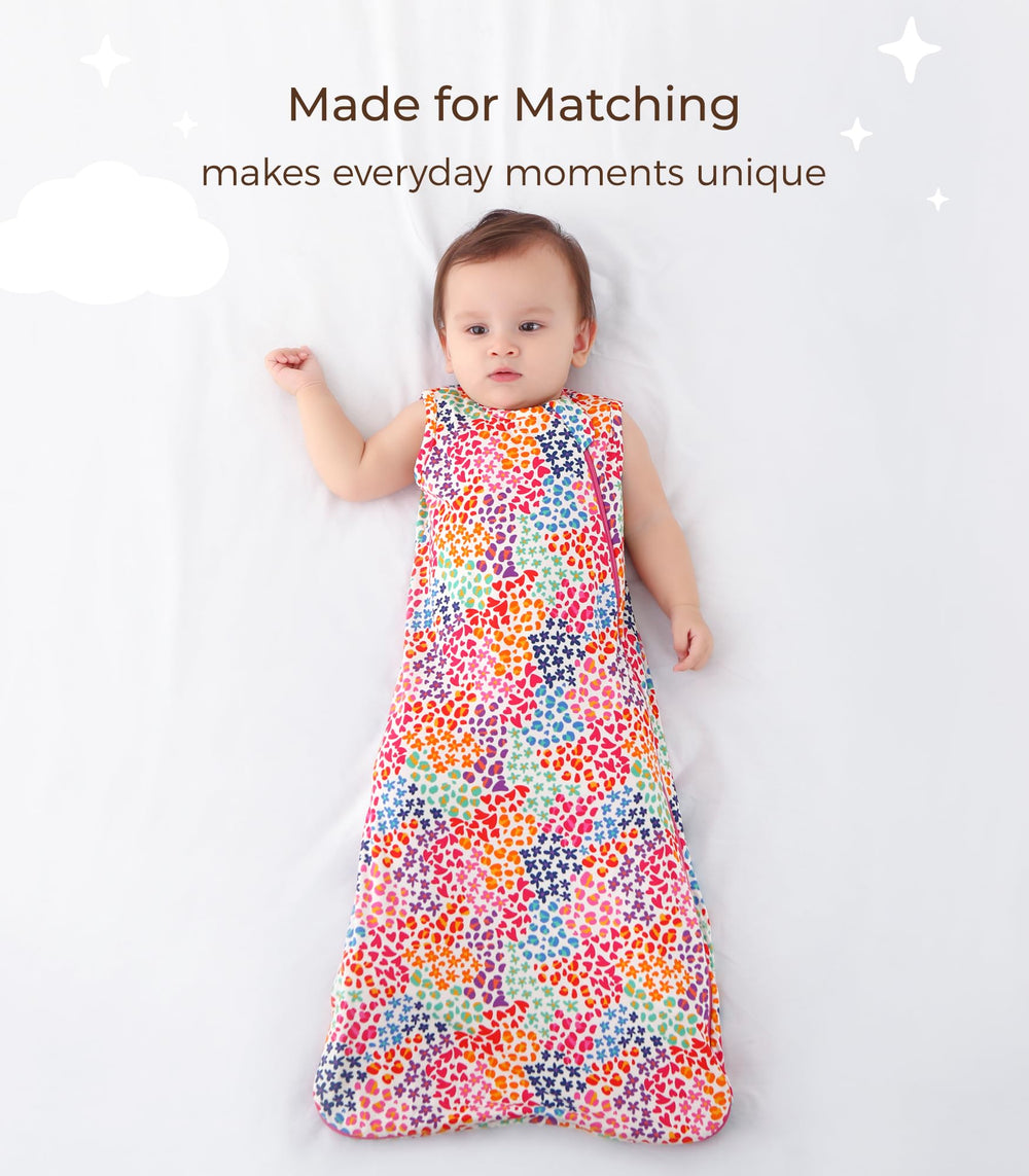 DreamHalo bamboo viscose fabric feels soft and gentle on baby skin