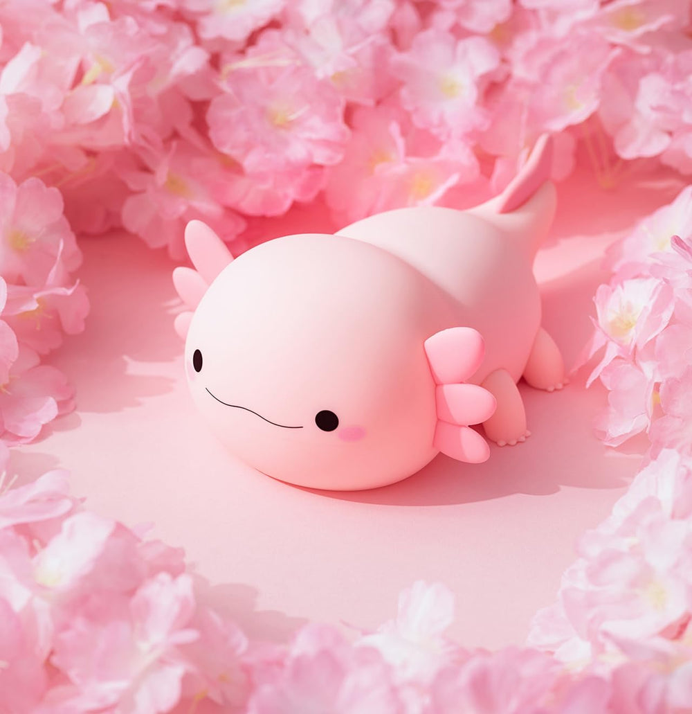 DREAMING MY DREAM axolotl night light in kawaii style for cozy spaces.