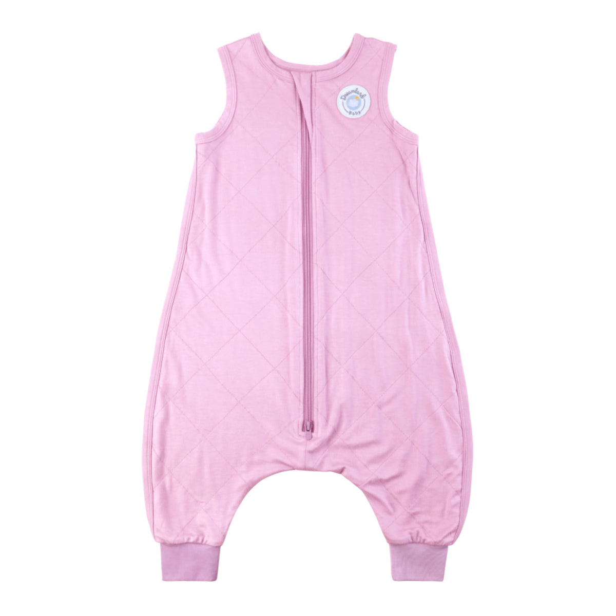 Dreamland Baby toddler sleep sack with feet offers year-round comfort and leg mobility.