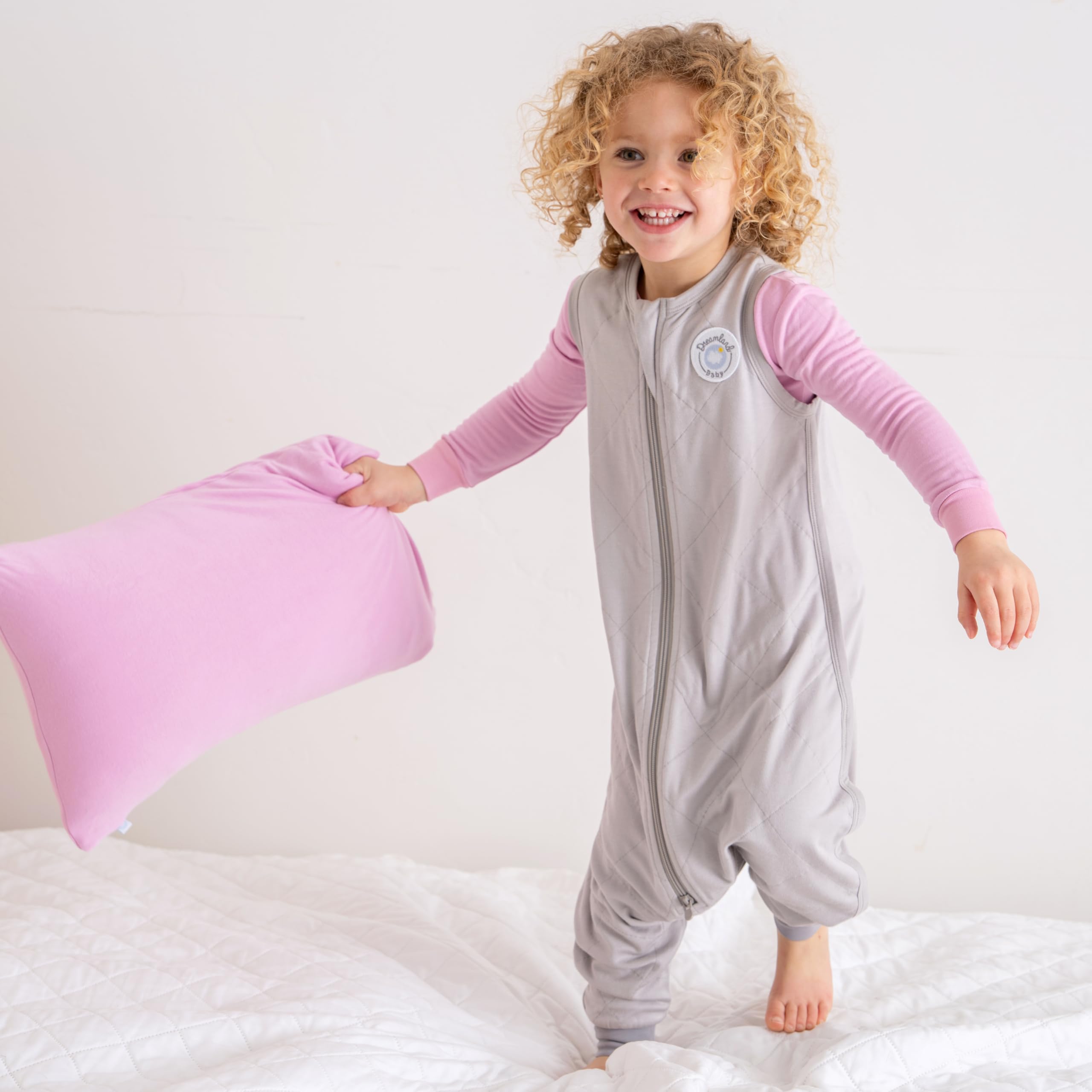 Dreamland Baby Sleep Sack is machine washable for busy families.