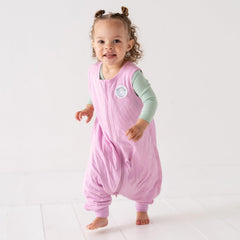 Dreamland Baby sleep sack shows a practical two-way zipper for quick changes.
