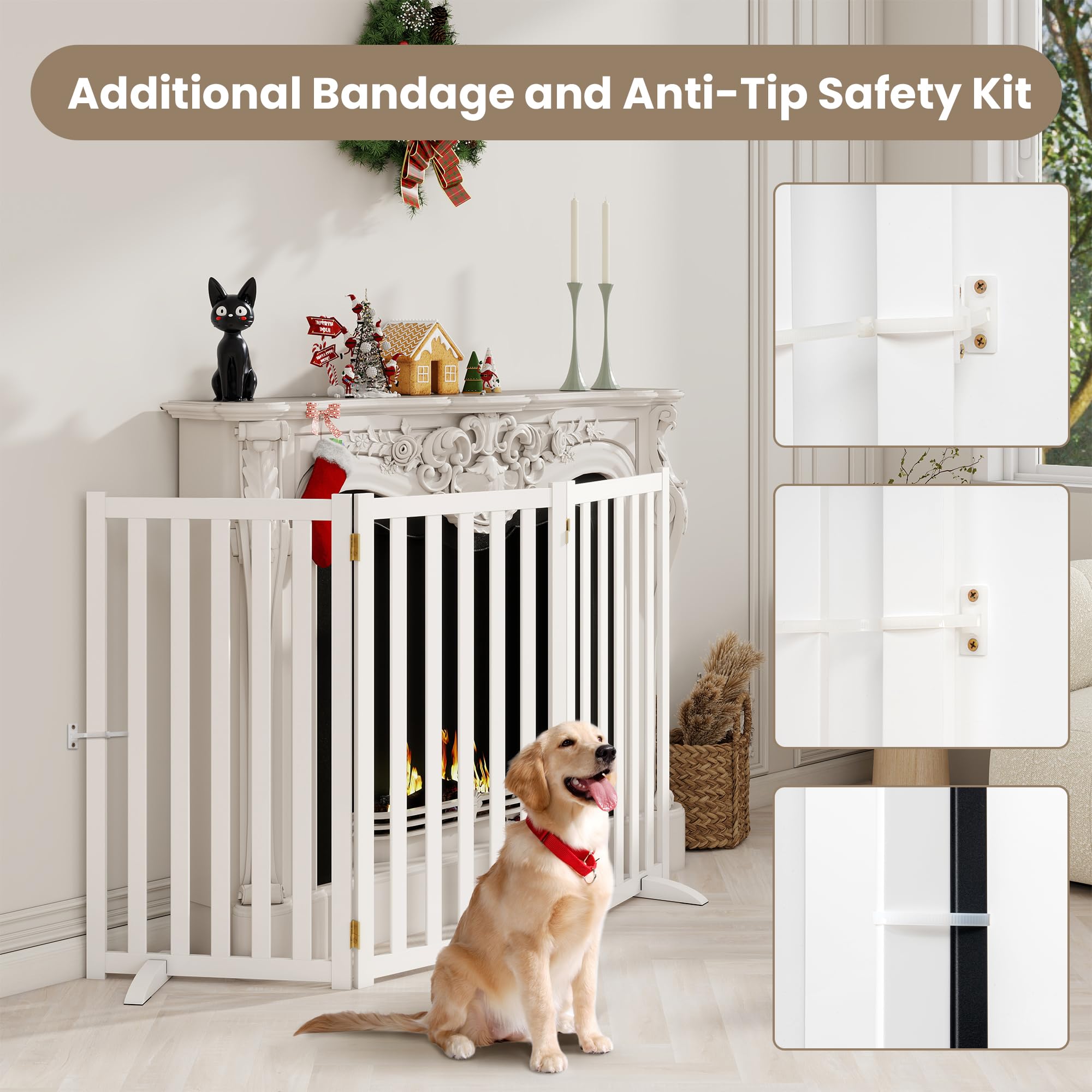 Dreamland solid wood frame adds sturdy, stylish pet enclosure
