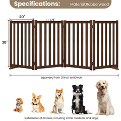 Dreamland Wire Dog Gate side view highlighting foldable, freestanding setup.