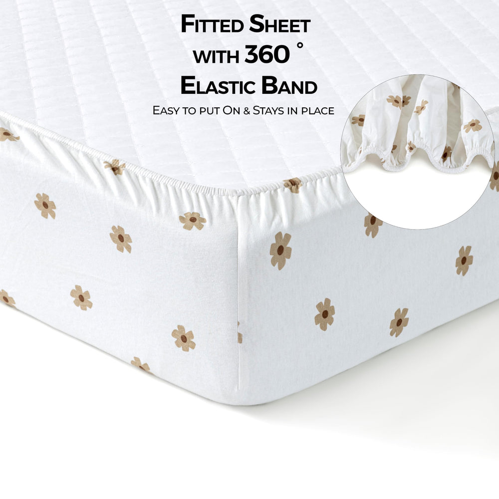 Dreamology baby-sheets durable-washable for lasting softness after washes.