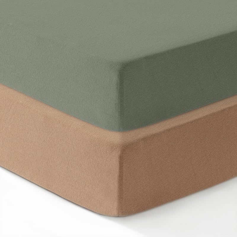 Dreamology 2-pack packaging for crib sheets showing value and convenience