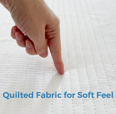 Dreamology quilted soft cover adds comfort to sleep surface