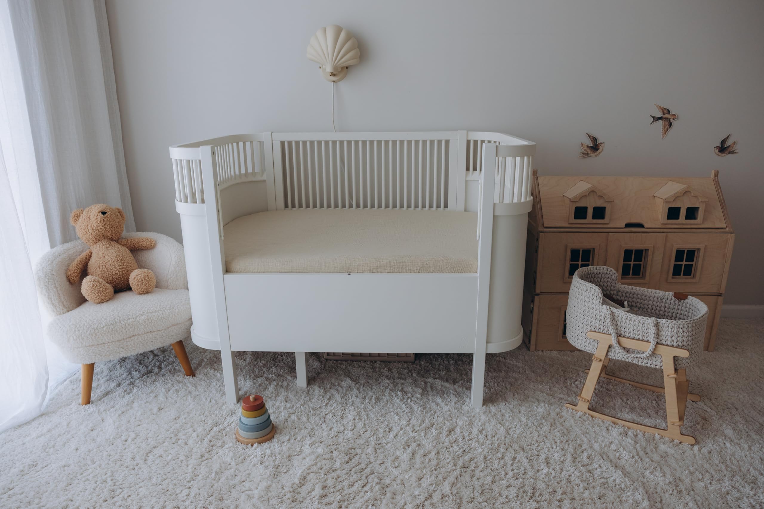 Dreamology two-pack packaging highlights convenient nursery essentials.