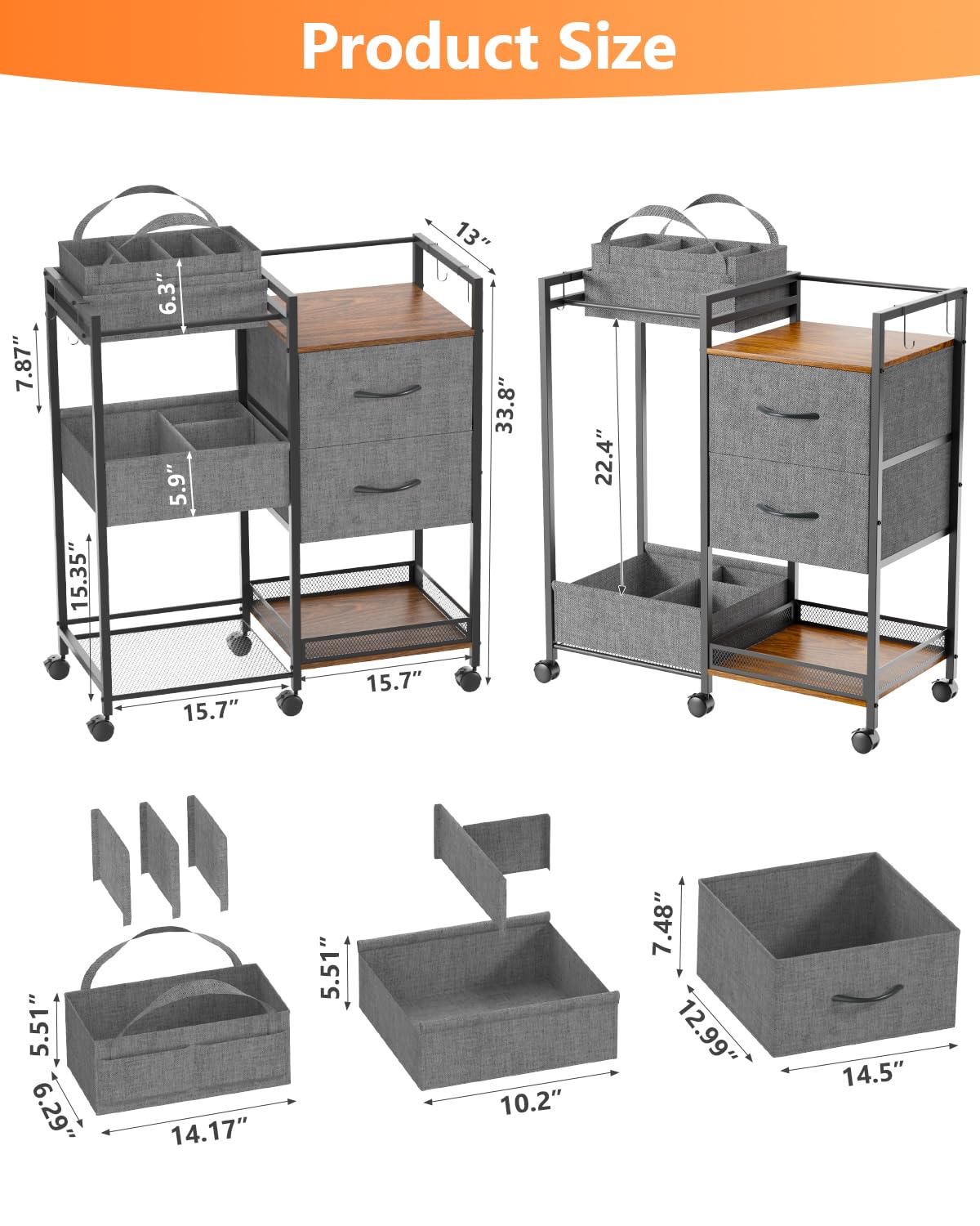 DreamPine sturdy metal frame with wooden panels ensures durability.