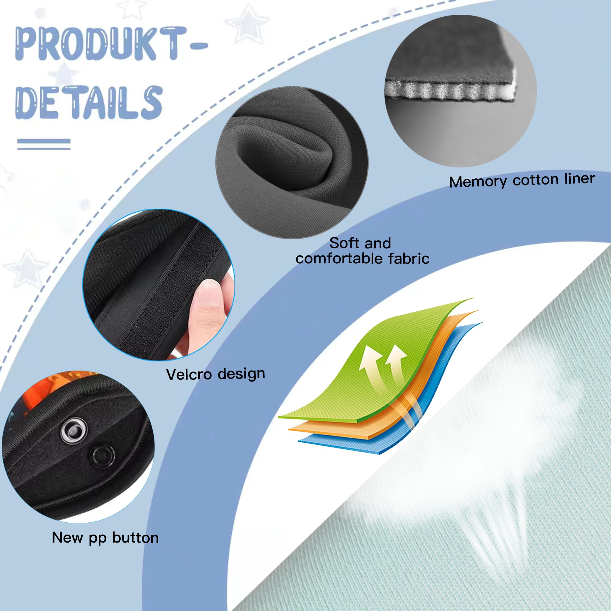 DreamsLink.LC cushion is machine washable at 30°C for easy maintenance.