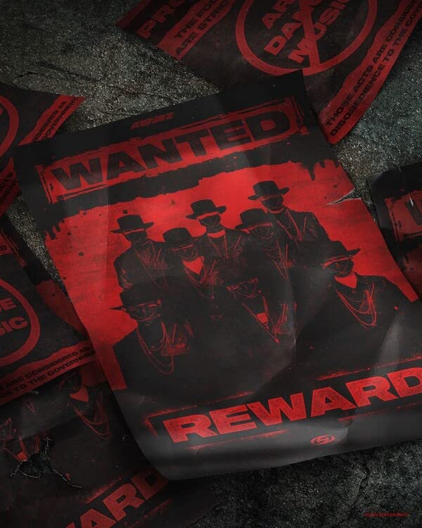 DREAMUS ATEEZ original sealed packaging image confirms authentic brand-new item