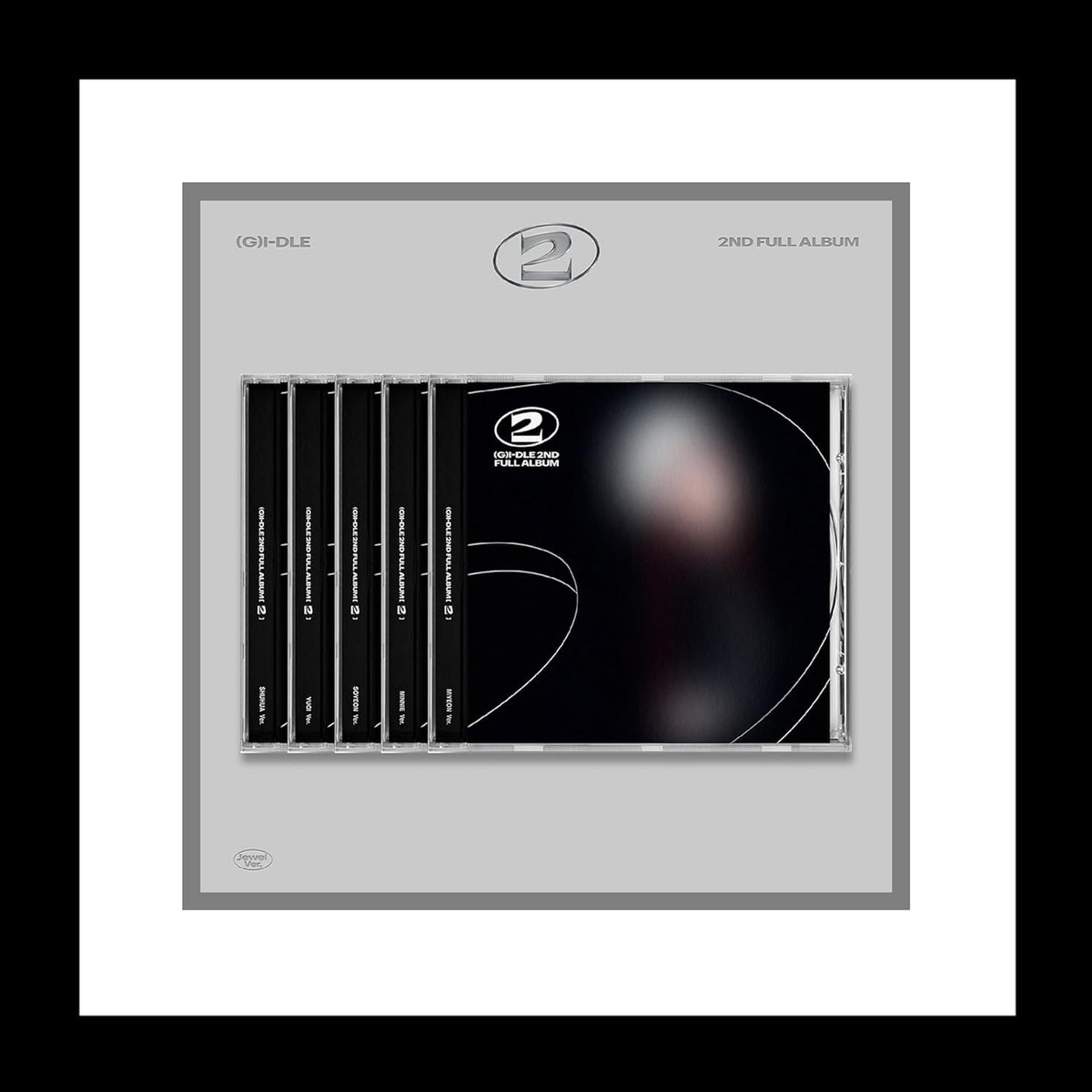 DREAMUS I-DLE 2nd album cover with premium packaging for display and collection.