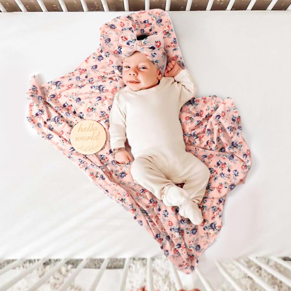 DRESHOW BQUBO 0-3 months size blanket supports growing babies.