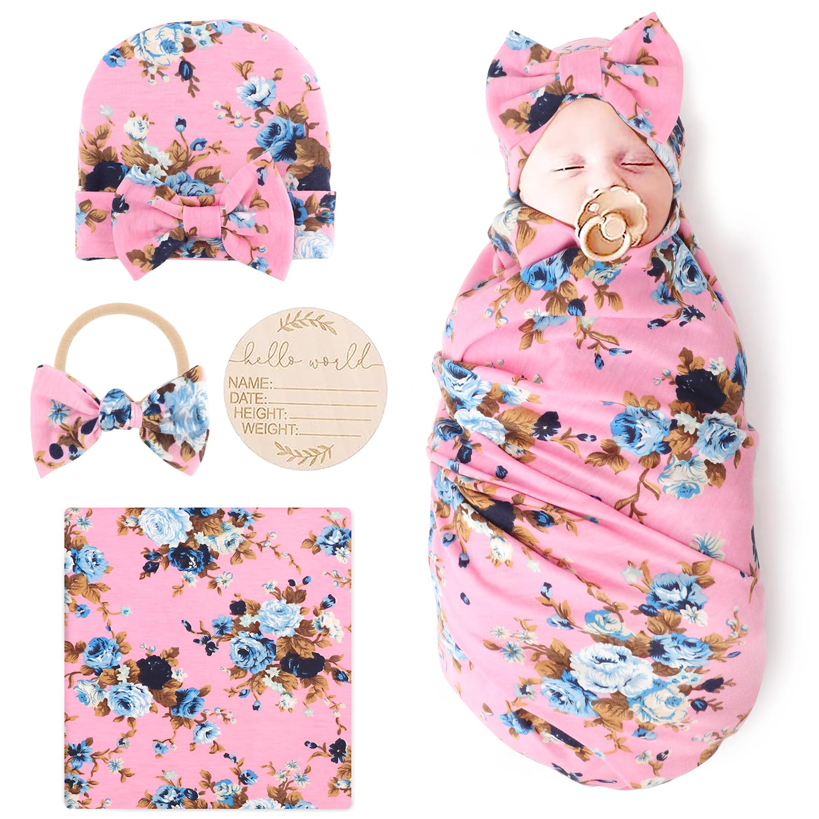DRESHOW BQUBO baby blanket close-up in soft cotton for gentle newborn snuggles