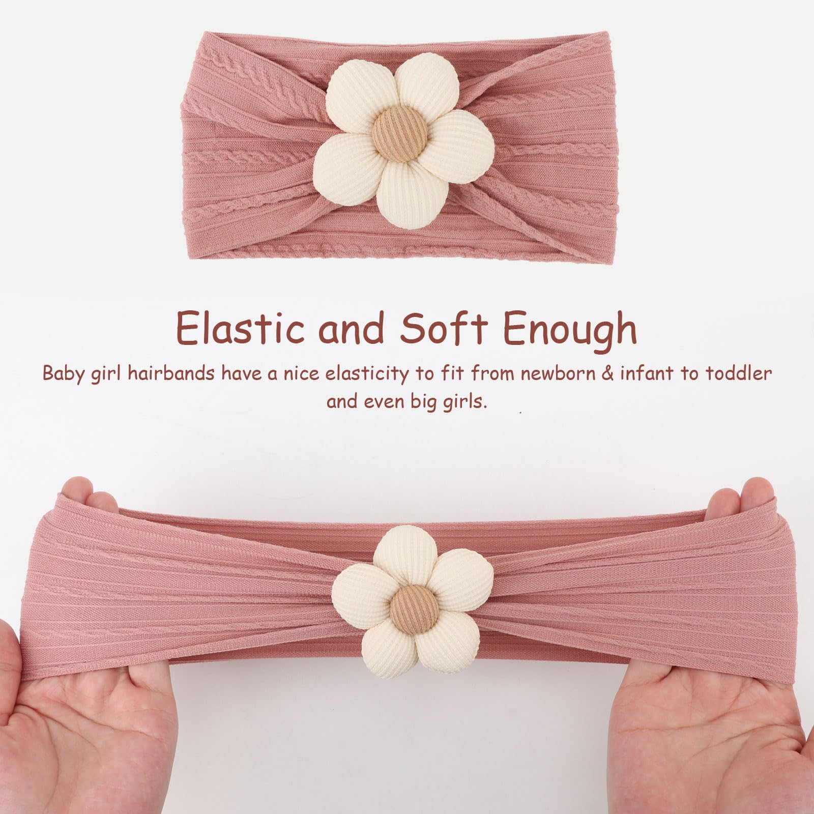 DRESHOW BQUBO sky blue headband adds fresh color to looks