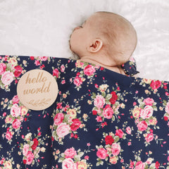 DRESHOW BQUBO birth announcement card keepsake for treasured moments