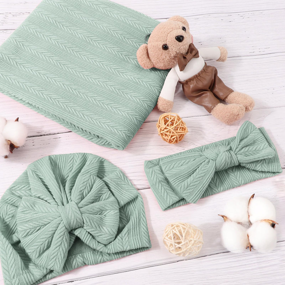 DRESHOW BQUBO bow headband close-up with gentle fit