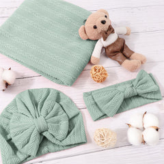 DRESHOW BQUBO bow headband close-up with gentle fit