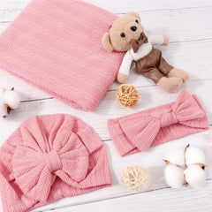 DRESHOW BQUBO bow headband set styled with outfit