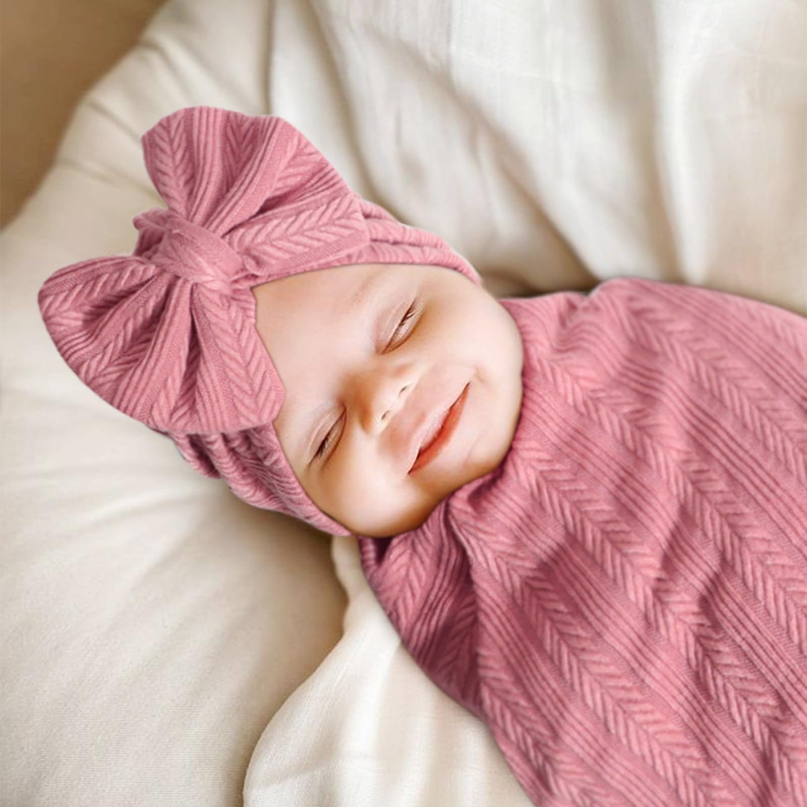 Close-up of DRESHOW BQUBO headband bow for secure fit and cute style.