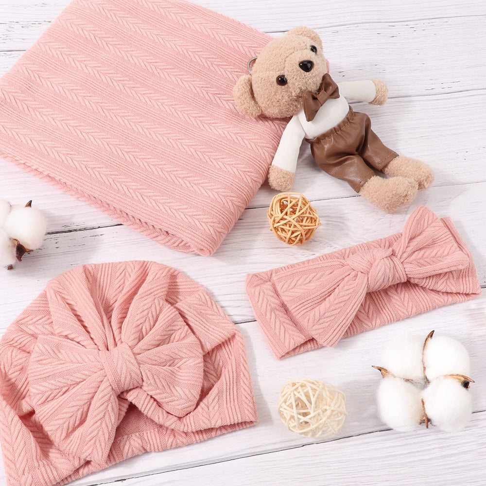 DRESHOW BQUBO knit texture blanket stays in place during naps