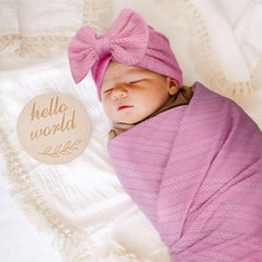 DRESHOW BQUBO matching hat and bow headband for coordinated outfits