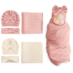 DRESHOW BQUBO soft fabric newborn blanket for gentle swaddling
