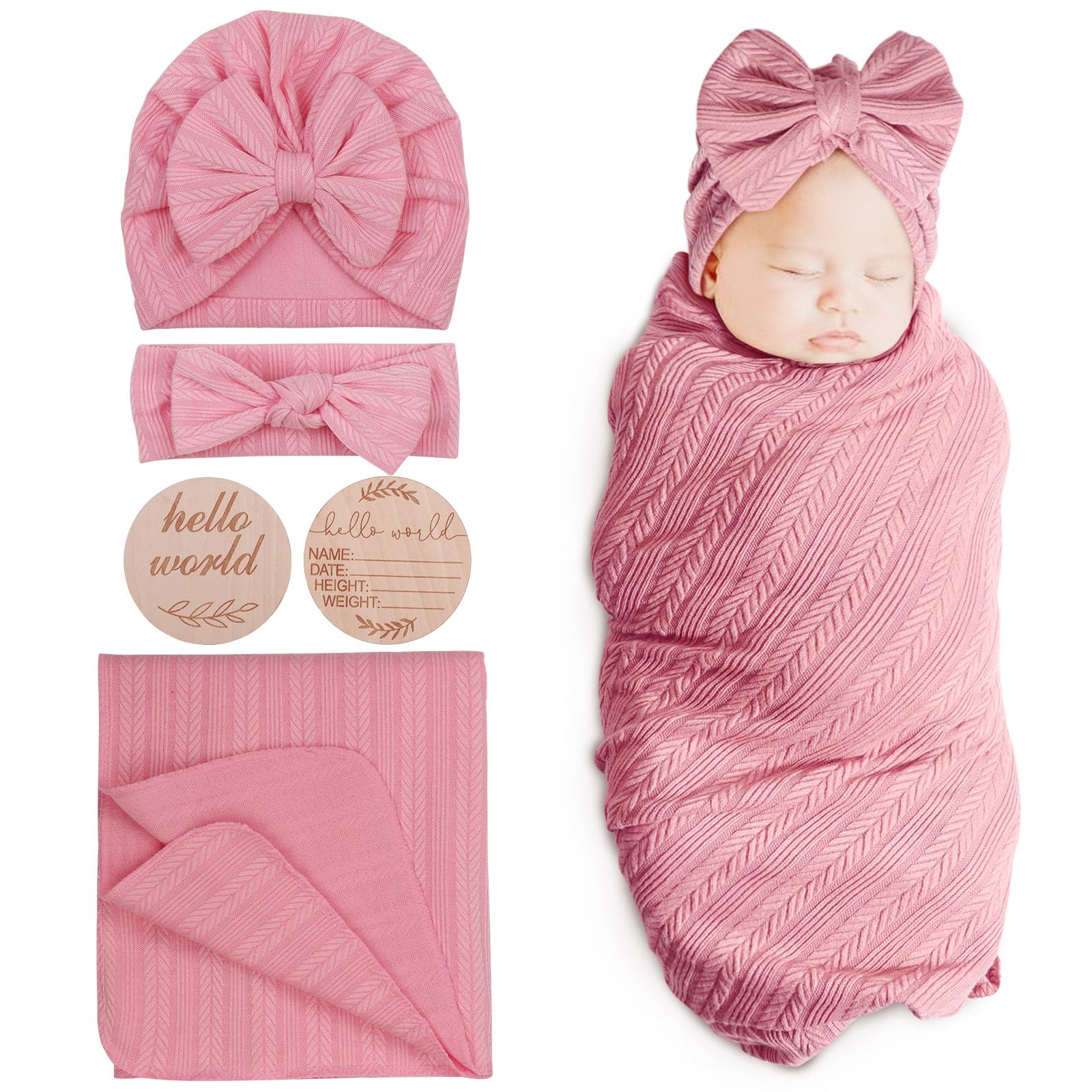 DRESHOW BQUBO soft-knit baby blanket offers gentle care for delicate skin