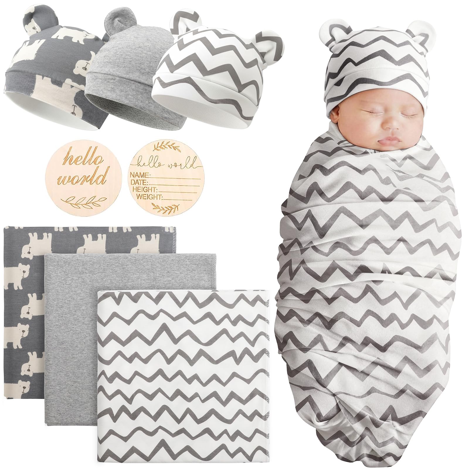 DRESHOW BQUBO swaddle blanket for newborn warmth and comfort.