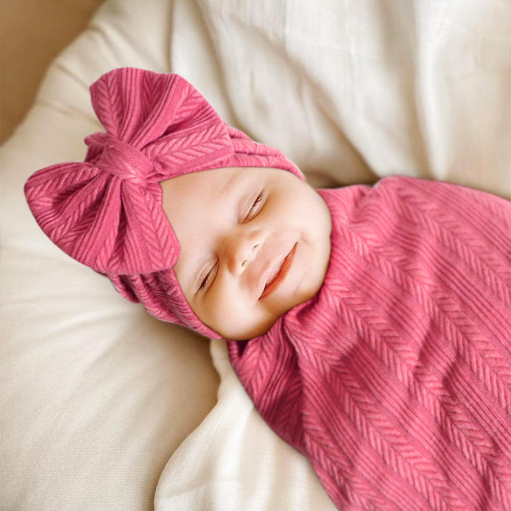 Swaddle wrap demonstrates secure, comfortable wrap for better sleep and soothing movements