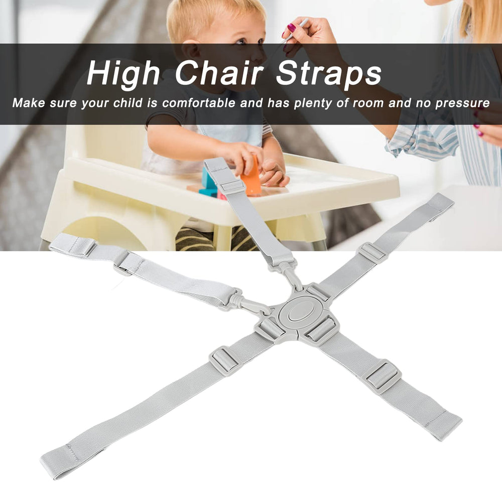 Drfeify 5-point harness in use on a stroller for active babies.