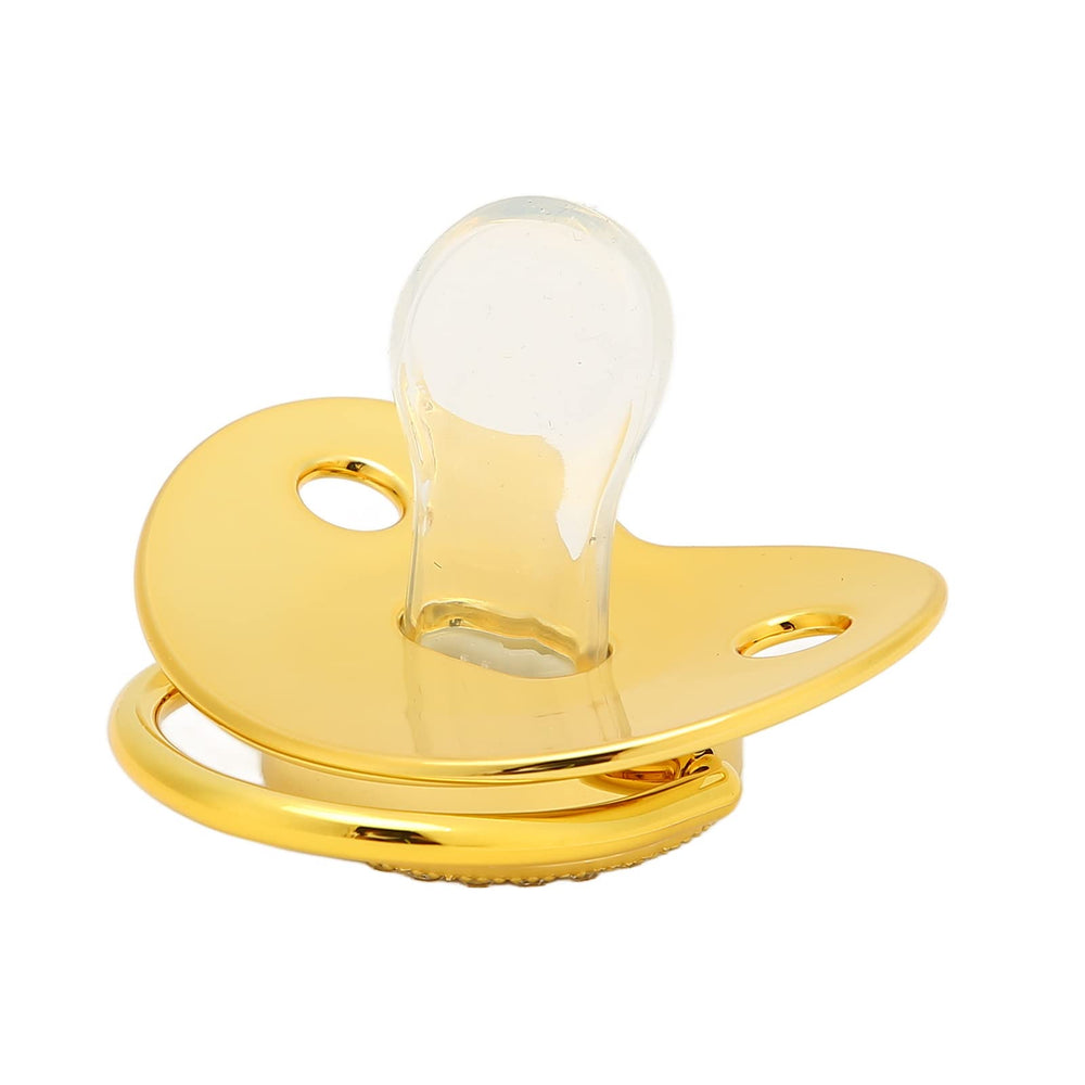 Drfeify pacifier illustrating breastfeeding-mimic cylindrical shape