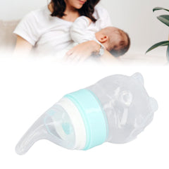 Drfeify silicone baby feeder soft bite prevents gum discomfort during feeding.