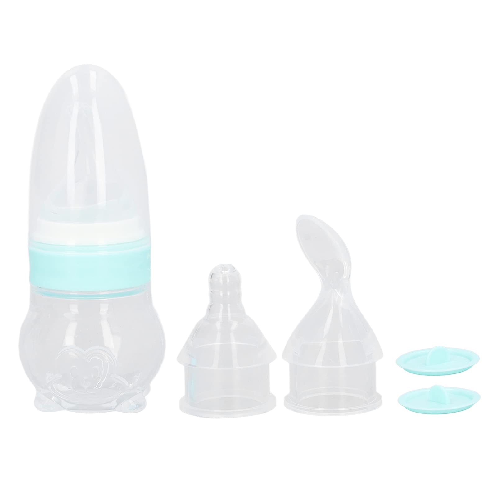 Drfeify weight-appropriate feeder design supports growth while minimizing spills.