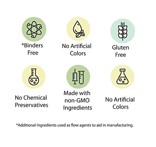 Nexabiotic vitamin label shows halal vegetarian and non-GMO formula.