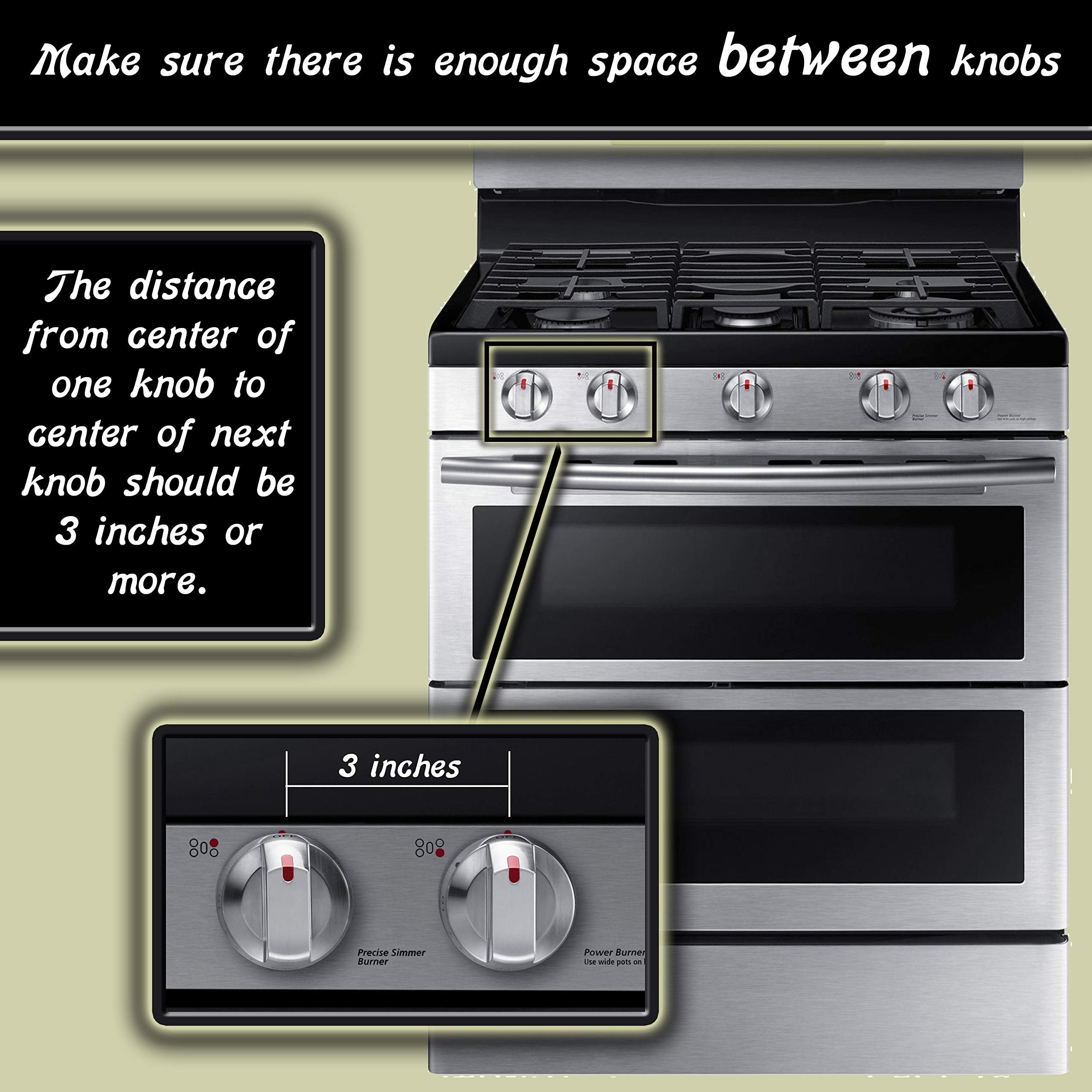 Driddle clear kitchen safety guard blends in and reduces fiddling during cooking