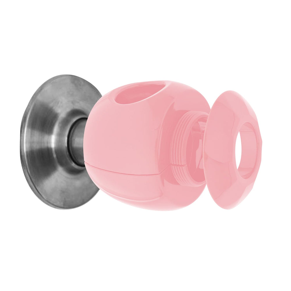 Pink Driddle covers arranged for storage show simple maintenance