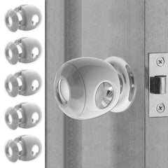 Driddle 5-pack door knob safety cover ready for quick home setup.